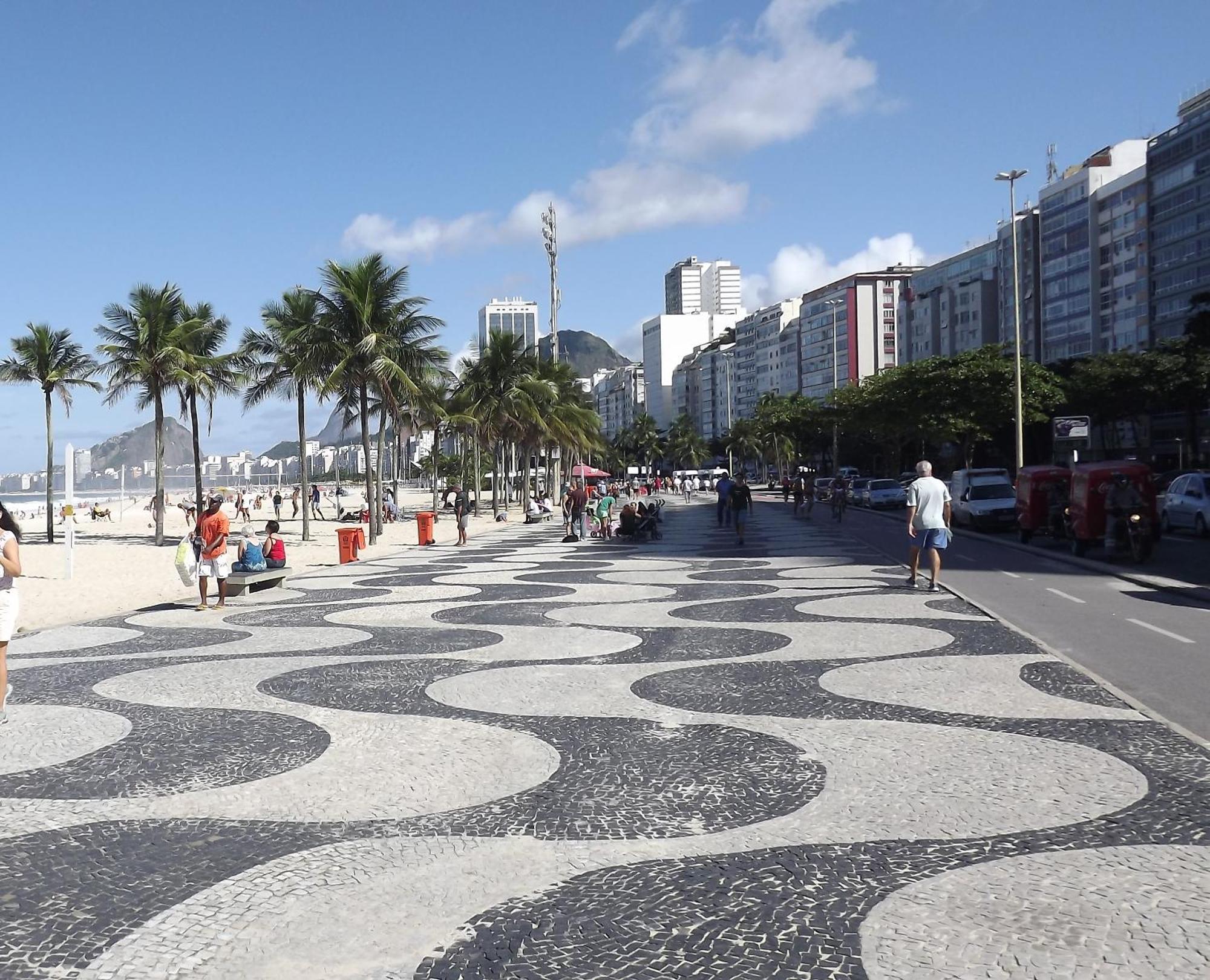 Apartamento Vista Lateral Mar Copacabana Río de Janeiro